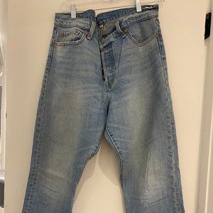 Levi's Wedgie Fit Blue Jeans